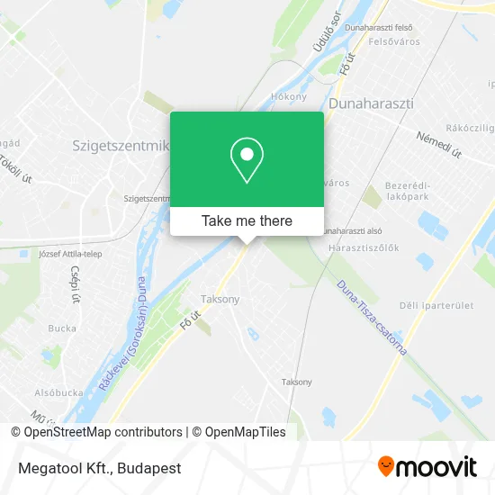Megatool Kft. map