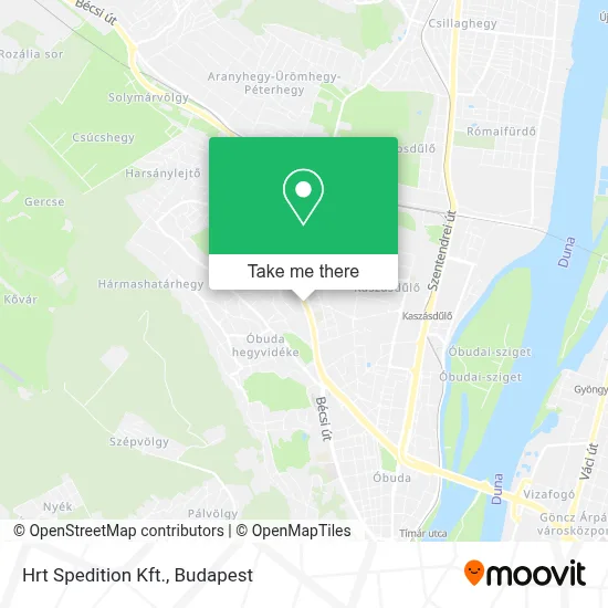 Hrt Spedition Kft. map
