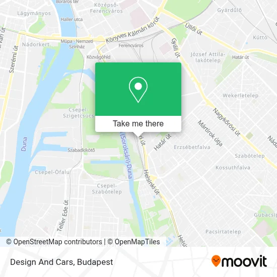Design And Cars map