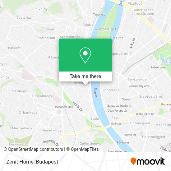 Zenit Home map