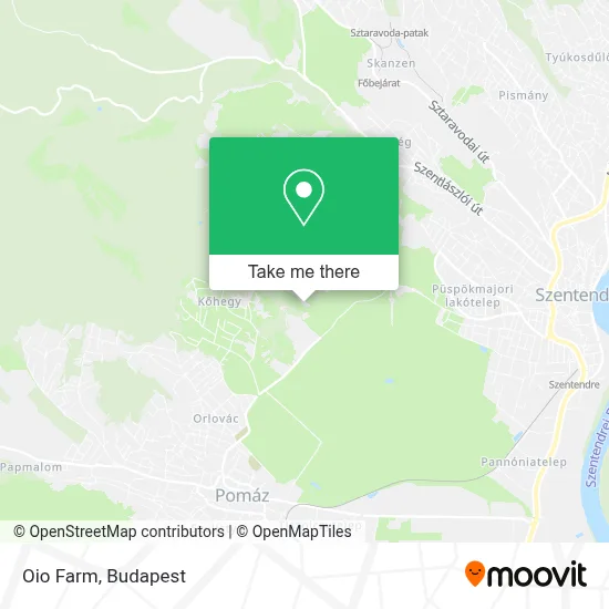 Oio Farm map