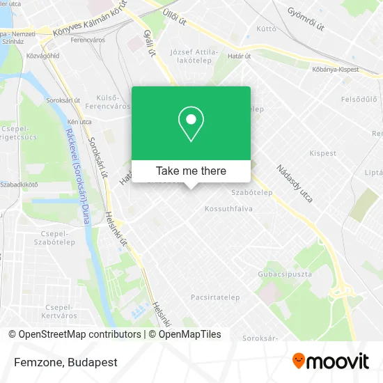 Femzone map