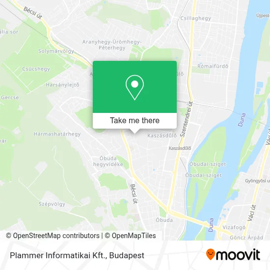 Plammer Informatikai Kft. map