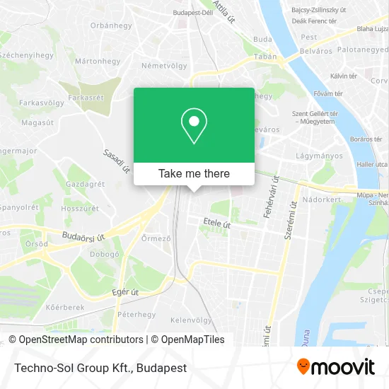 Techno-Sol Group Kft. map