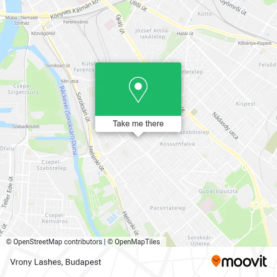 Vrony Lashes map
