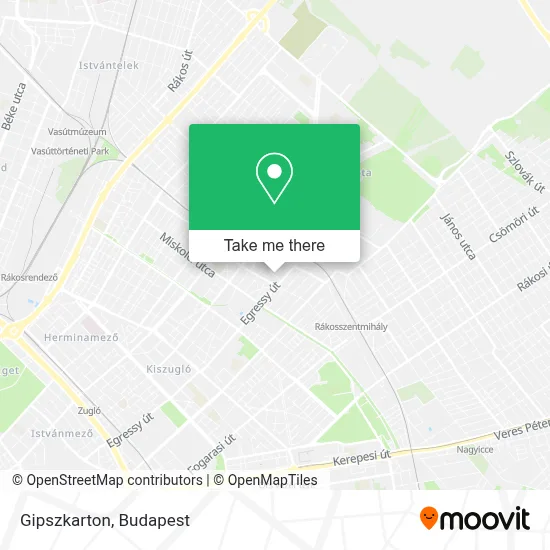 Gipszkarton map