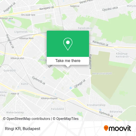Ringi Kft map
