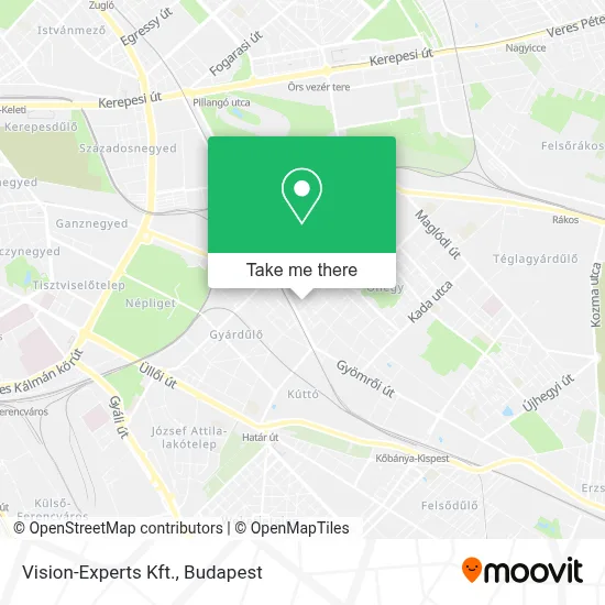 Vision-Experts Kft. map