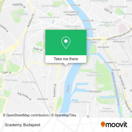 Scademy map