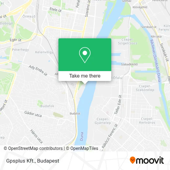 Gpsplus Kft. map