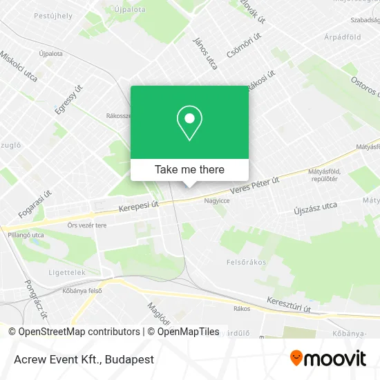Acrew Event Kft. map