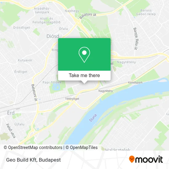 Geo Build Kft map