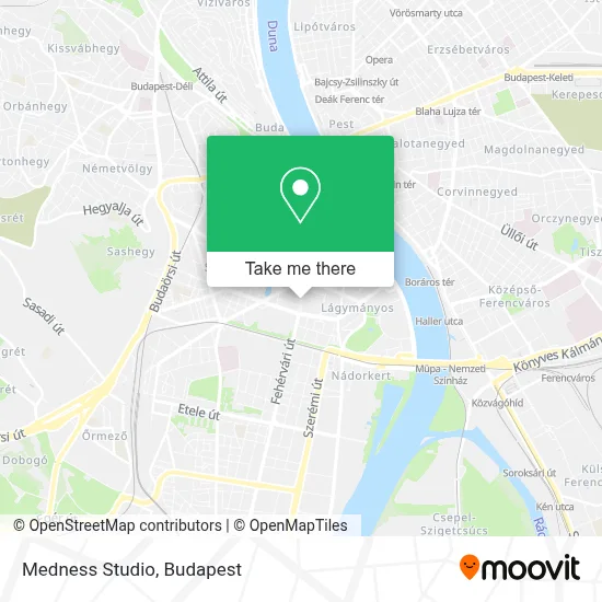Medness Studio map