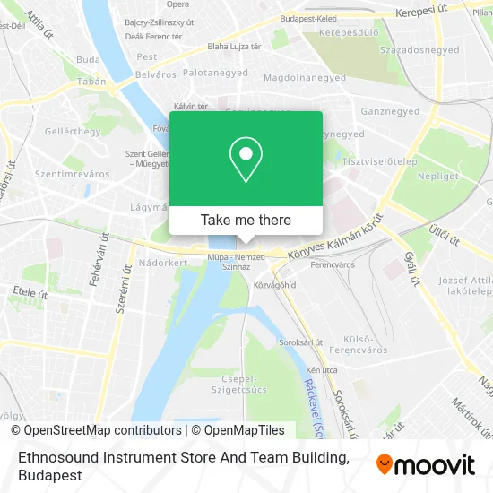 Ethnosound Instrument Store And Team Building map