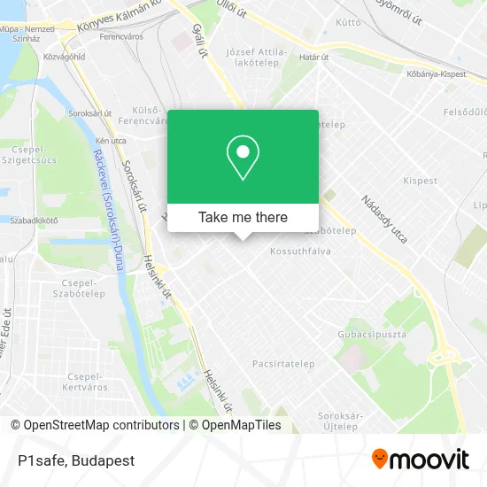 P1safe map