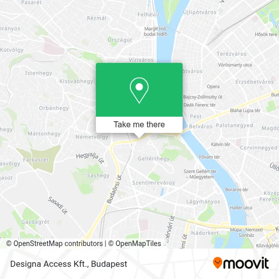 Designa Access Kft. map