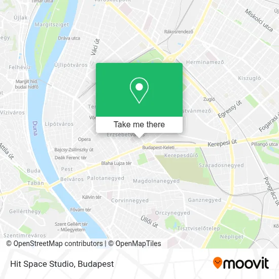 Hit Space Studio map