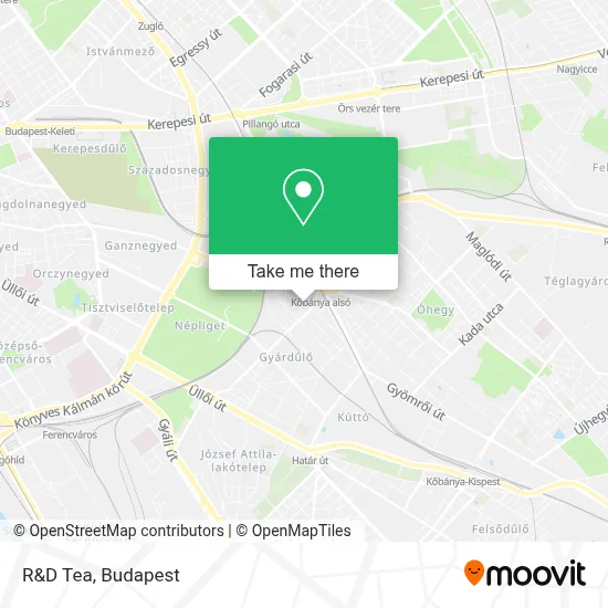 R&D Tea map
