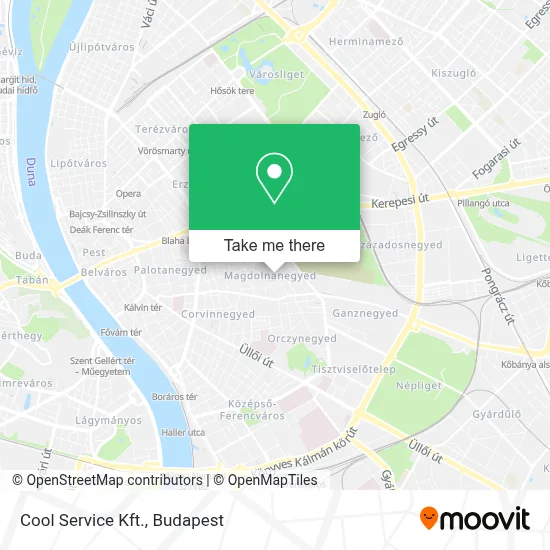 Cool Service Kft. map