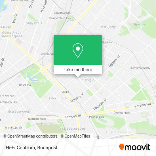Hi-Fi Centrum map