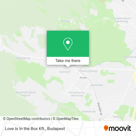 Love Is In the Box Kft. map
