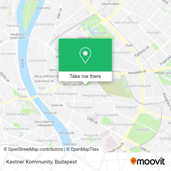 Kastner Kommunity map