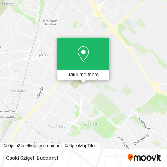 Csoki Sziget map