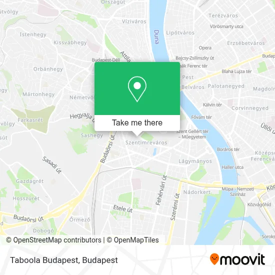 Taboola Budapest map