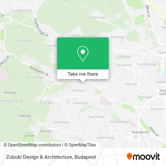 Zoboki Design & Architecture map