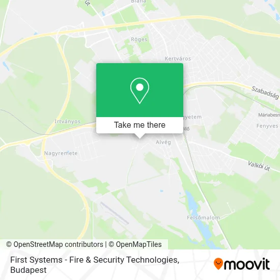 First Systems - Fire & Security Technologies map
