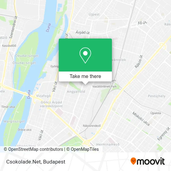 Csokolade.Net map