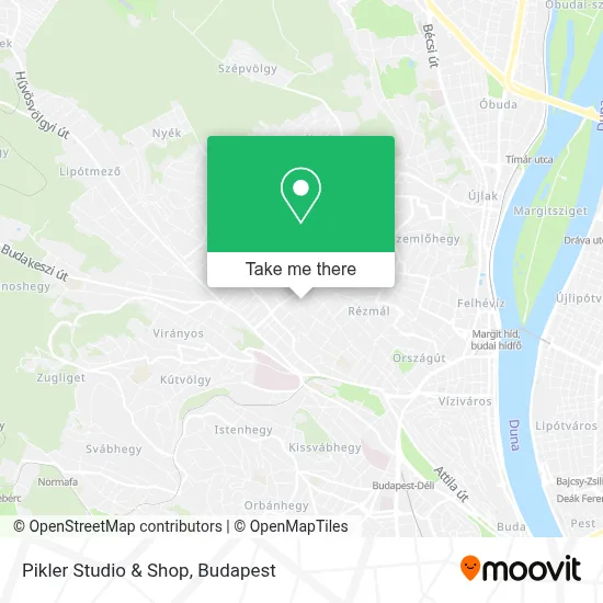 Pikler Studio & Shop map
