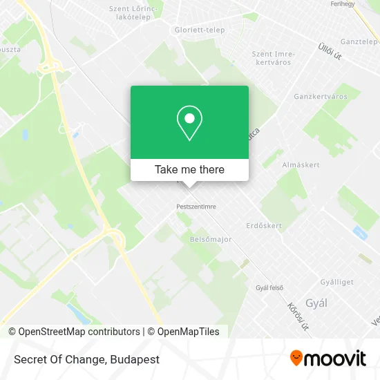 Secret Of Change map