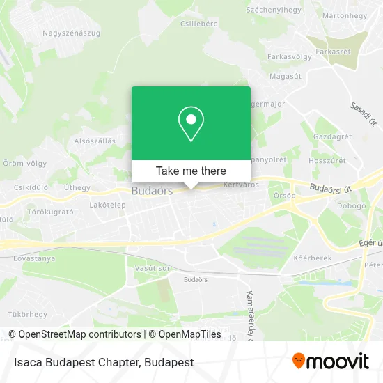 Isaca Budapest Chapter map