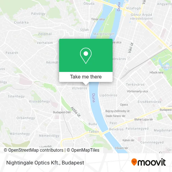 Nightingale Optics Kft. map