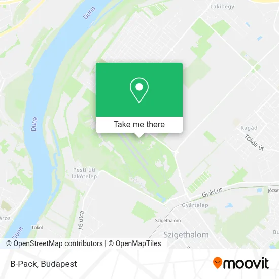 B-Pack map