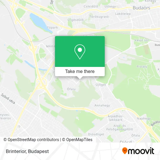 Brinterior map