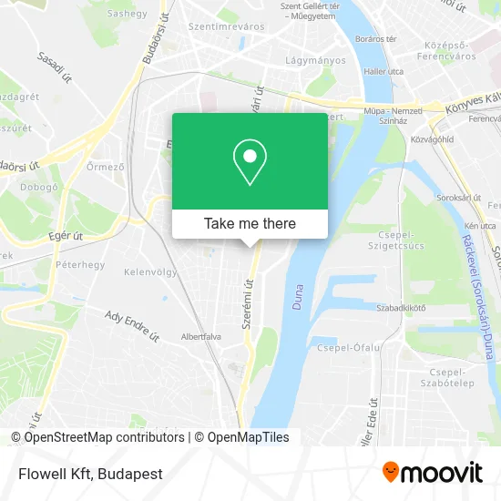 Flowell Kft map