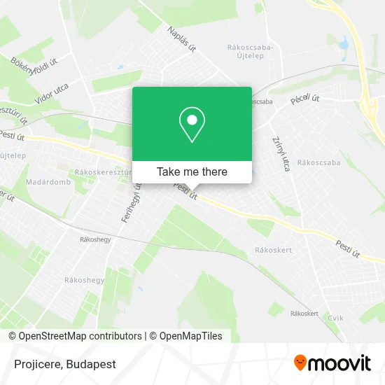 Projicere map