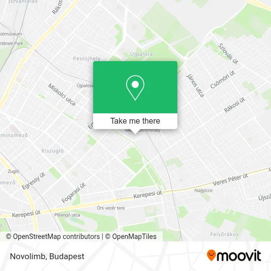 Novolimb map