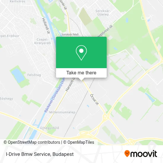 I-Drive Bmw Service map