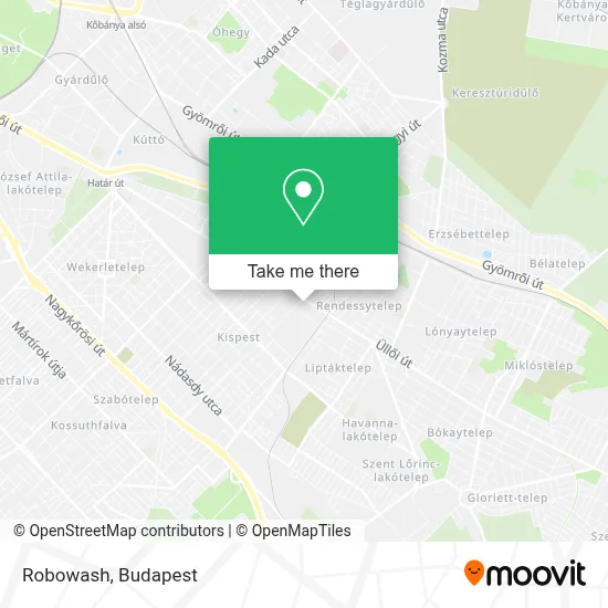 Robowash map