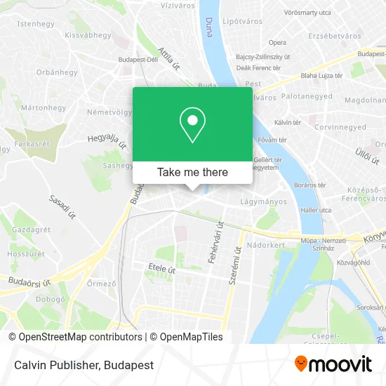 Calvin Publisher map