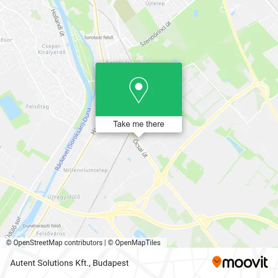 Autent Solutions Kft. map