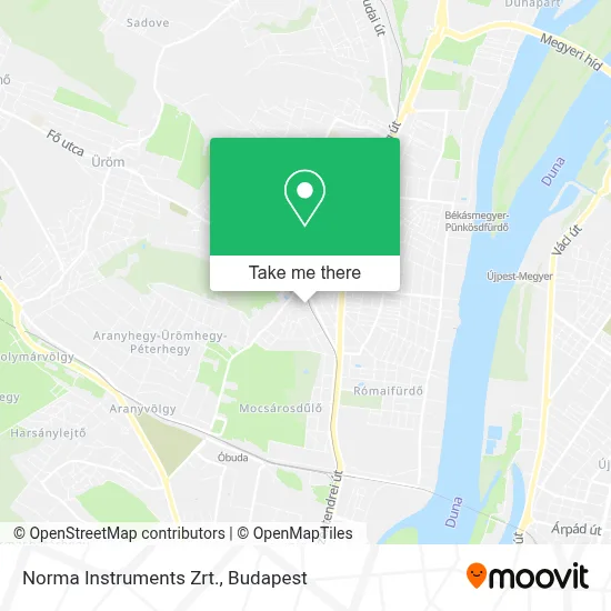 Norma Instruments Zrt. map