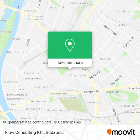 Flow Consulting Kft. map