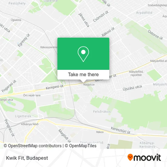 Kwik Fit map