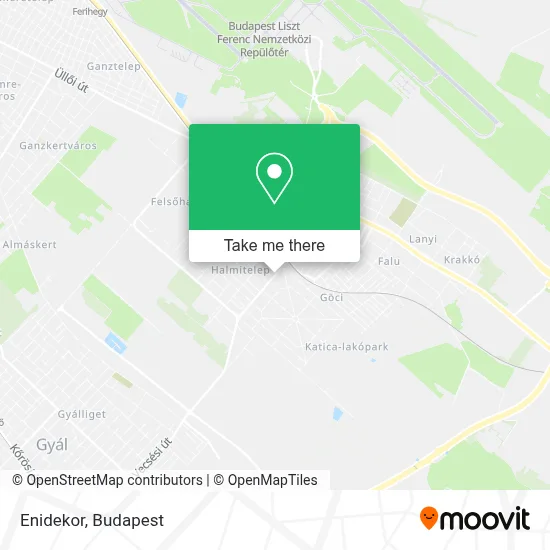 Enidekor map