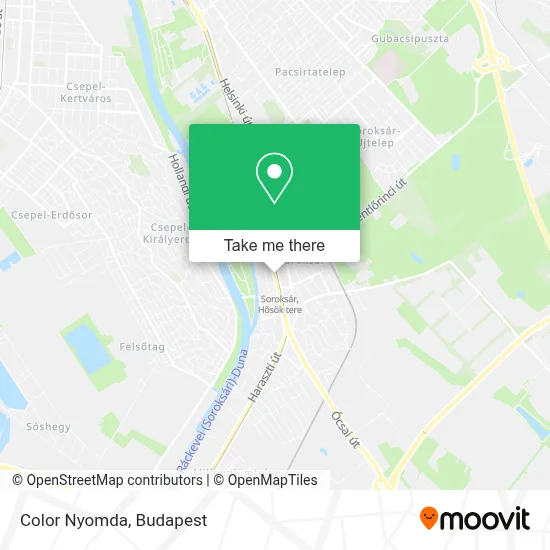 Color Nyomda map