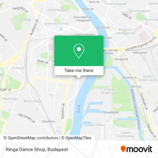 Ringa Dance Shop map